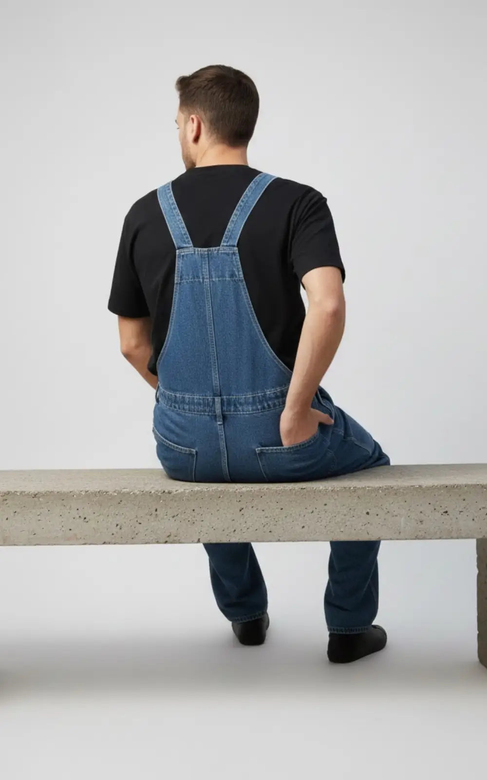 Salopette Jean Homme Grande Taille