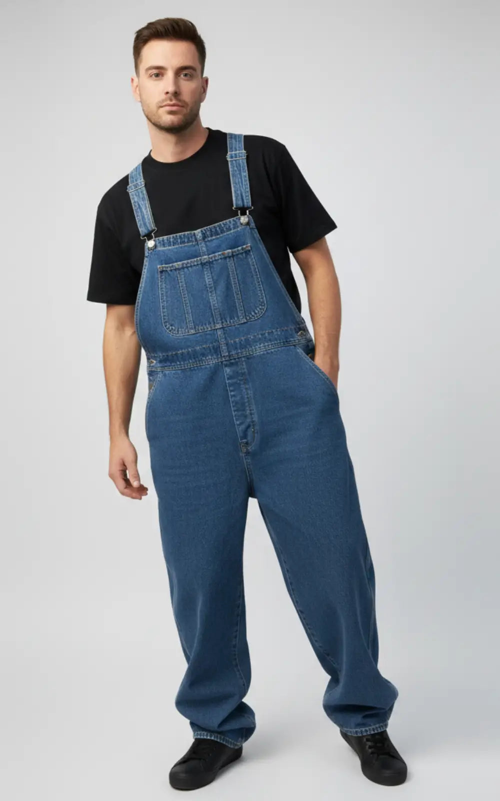 Salopette Jean Homme Grande Taille