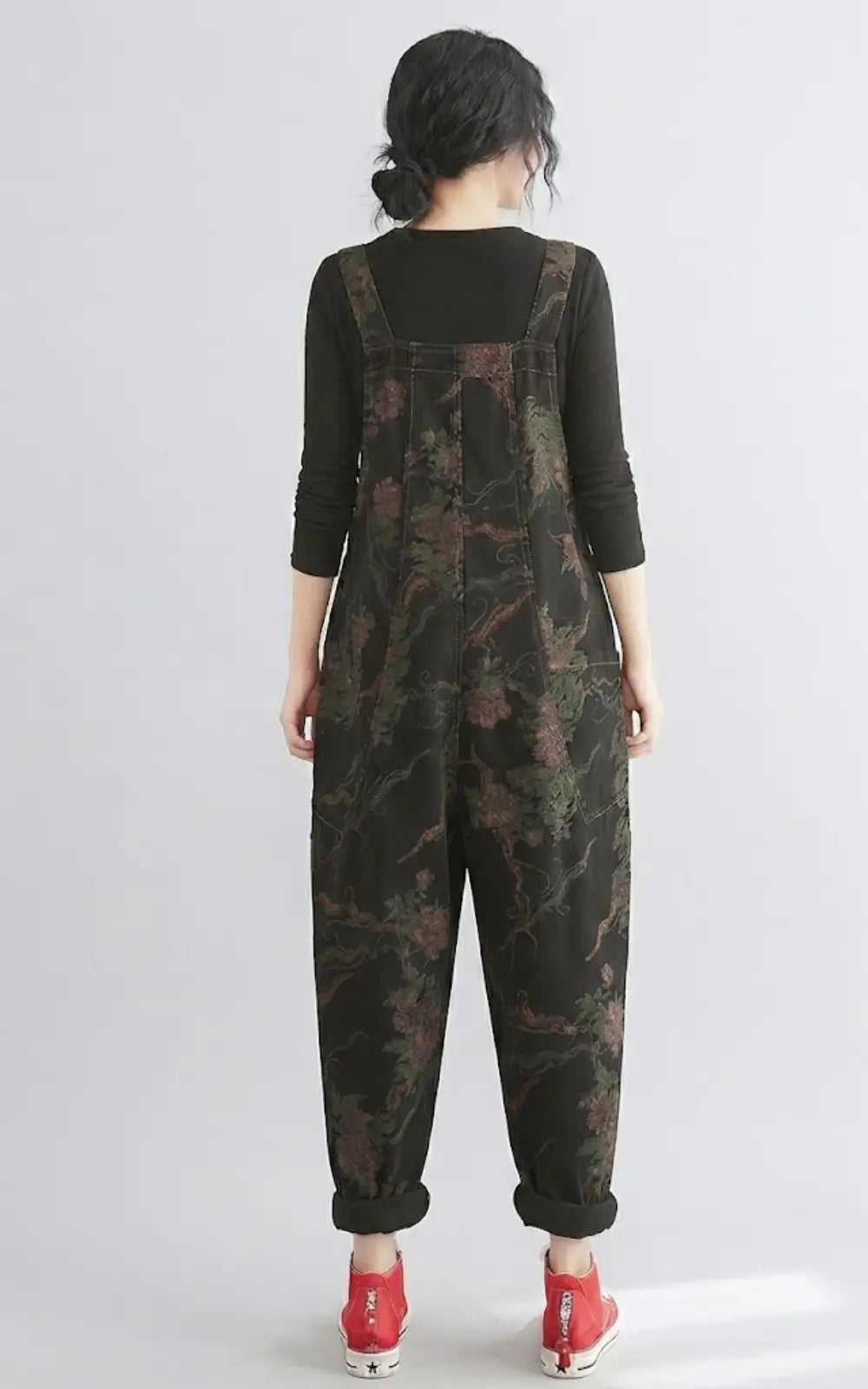 Salopette Jean Imprimée Femme