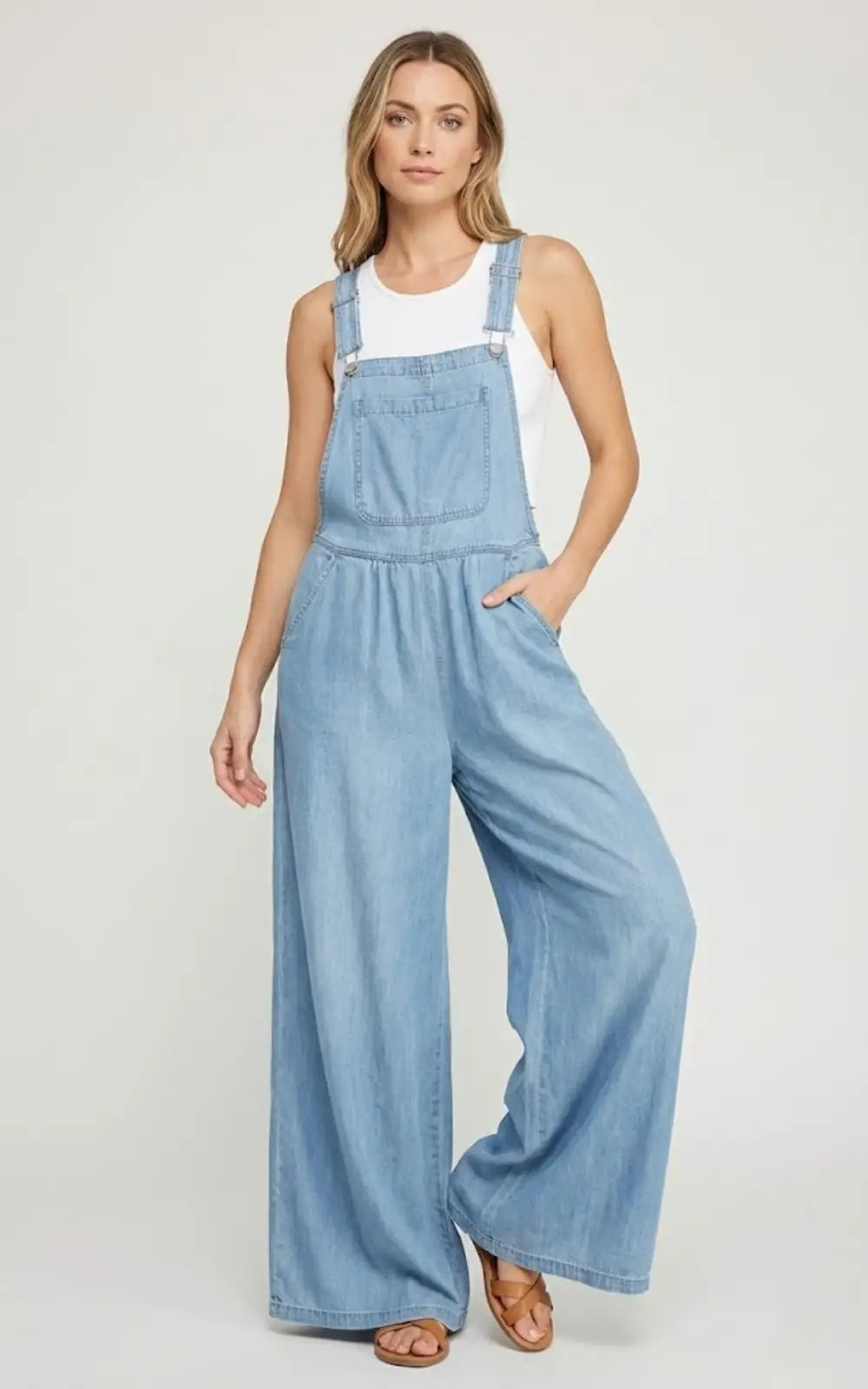 Salopette Jean Léger Femme