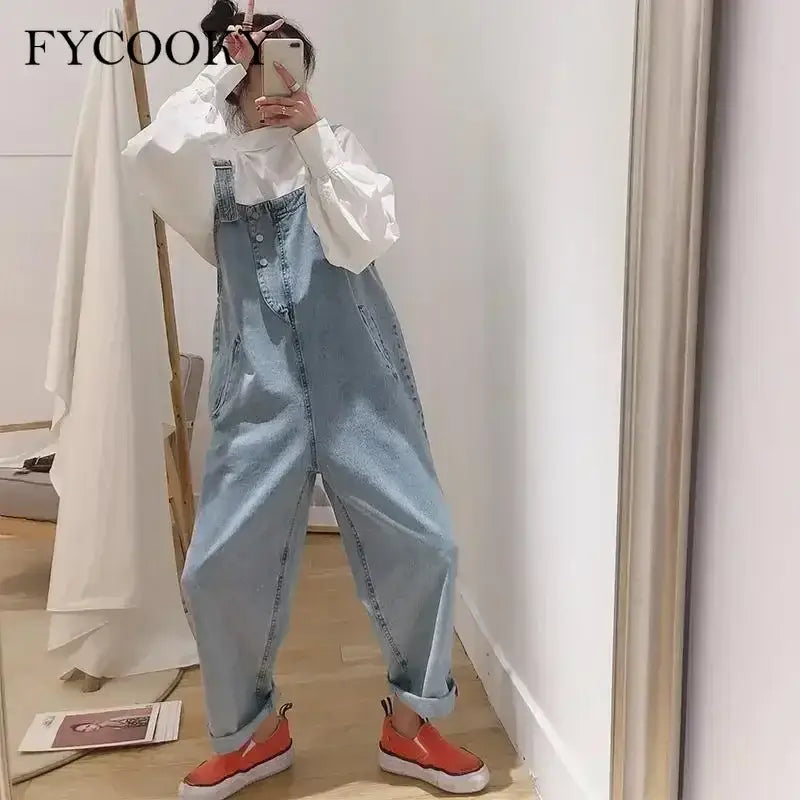 Salopette Jean Maxi Femme