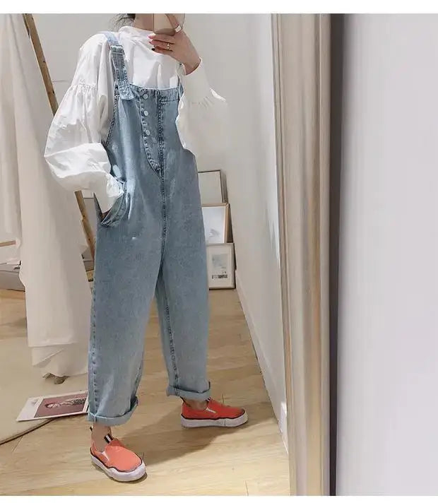 Salopette Jean Maxi Femme