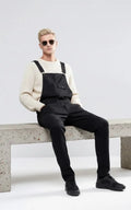 Salopette Jean Noir Homme