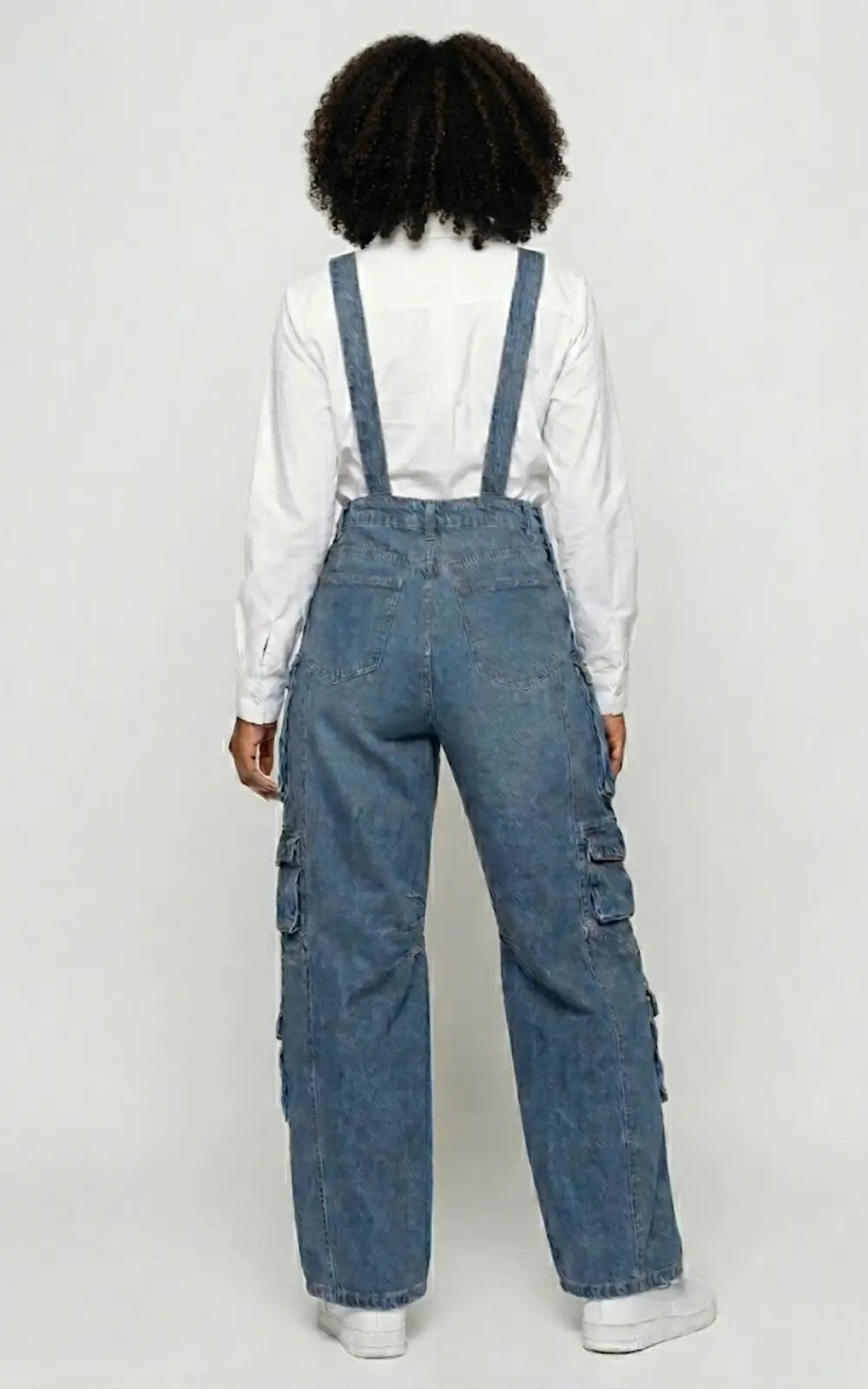 Salopette Jean Streetwear Femme