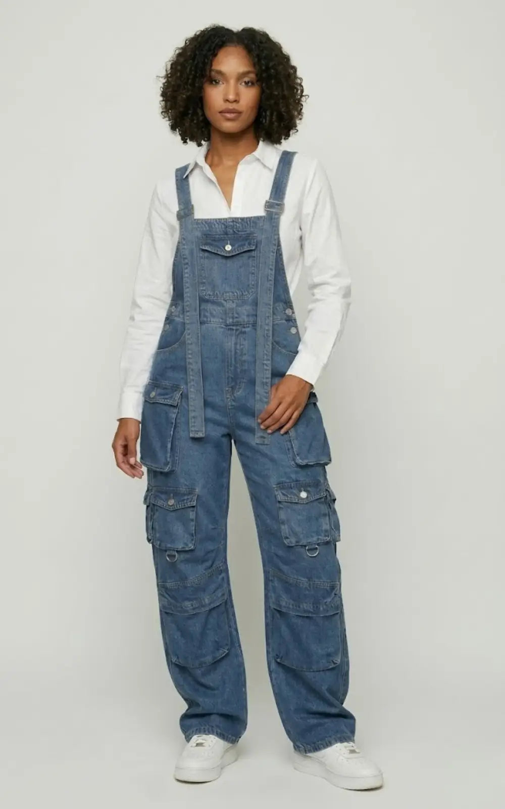 Salopette Jean Streetwear Femme