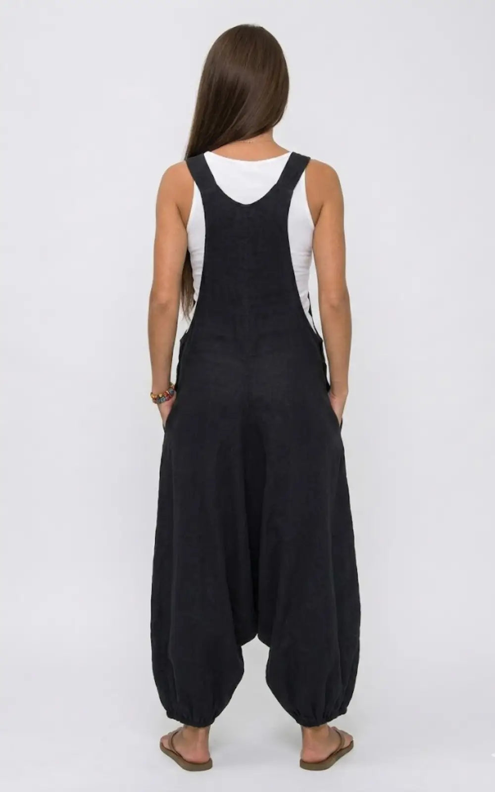 Salopette Sarouel Femme Noir
