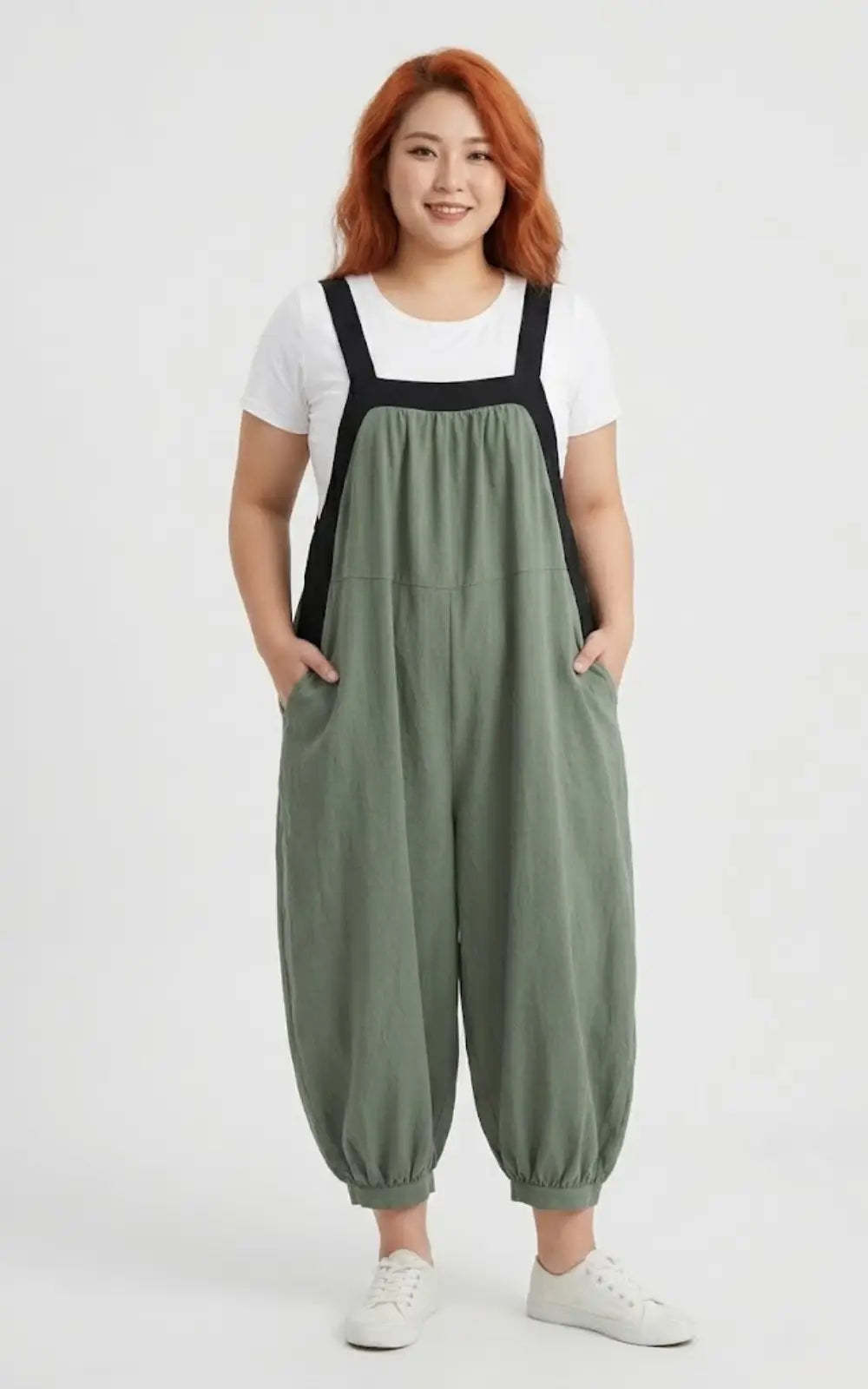 Salopette Sarouel Grande Taille Femme