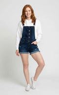Salopette Short Femme Taille Haute