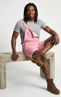 Salopette Short Homme Rose