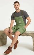 Salopette Short Homme Vert