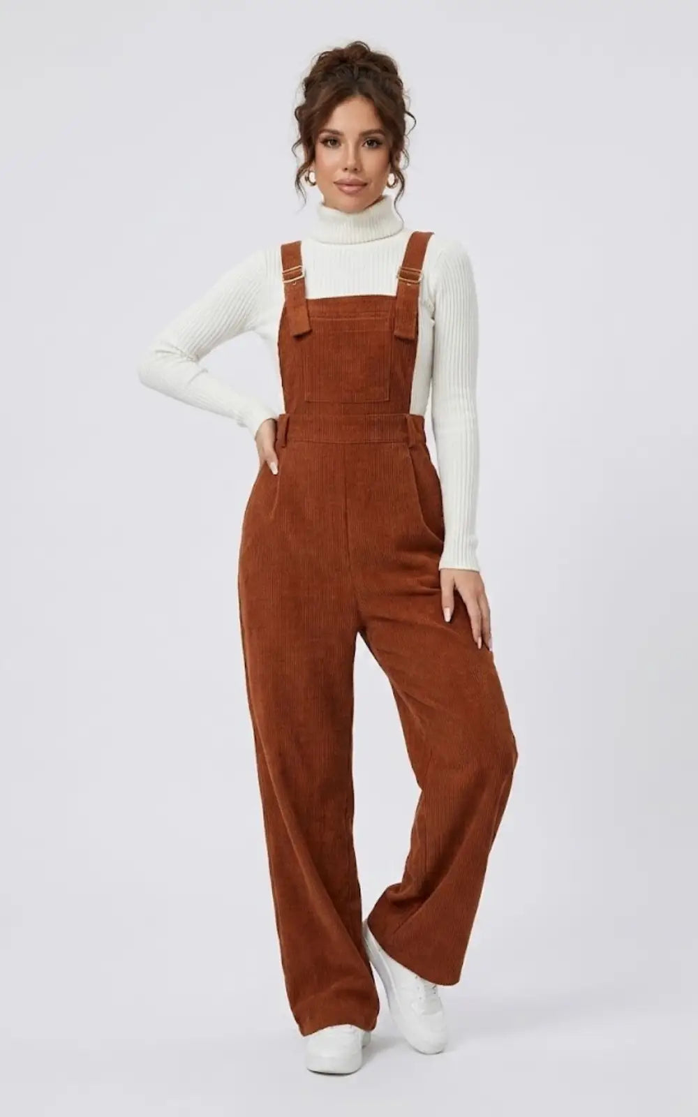 Salopette Velours Hiver Femme
