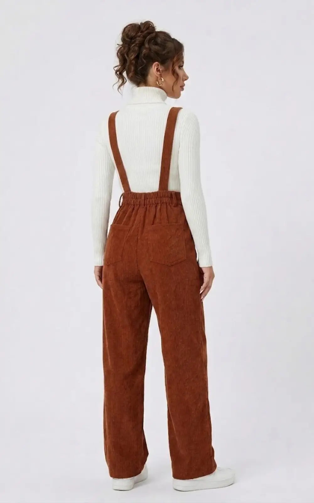Salopette Velours Hiver Femme