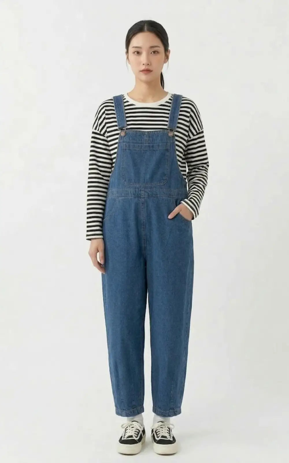 Salopettes en Jean Denim Maternité