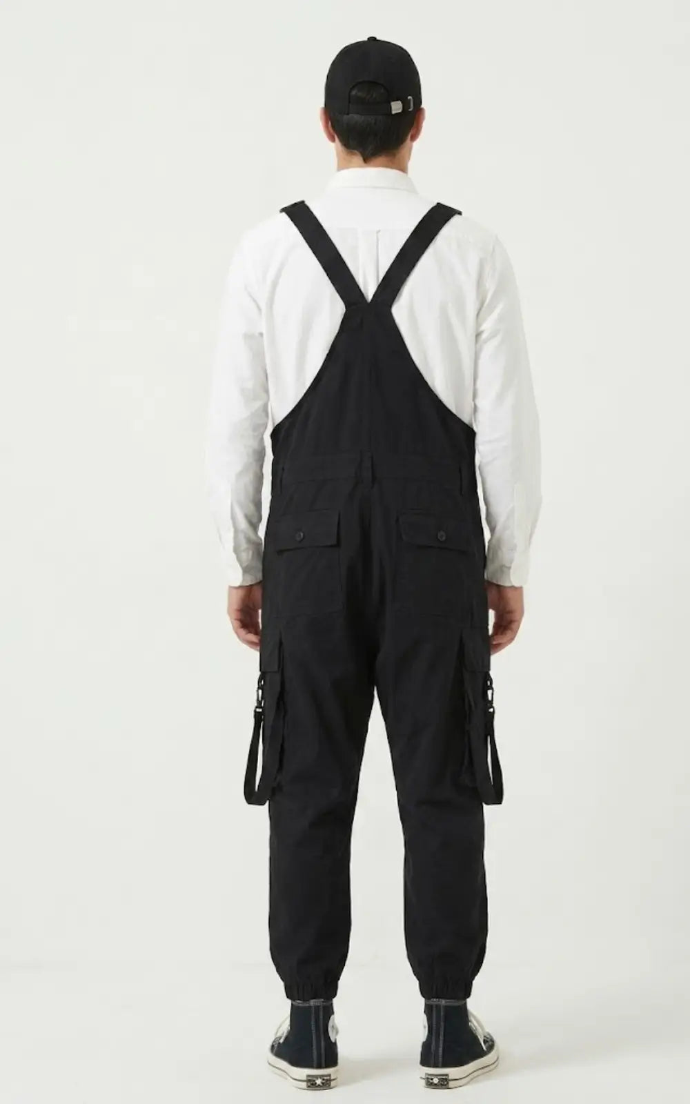 Sarouel Salopette Homme Noir